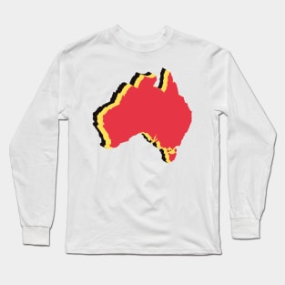 Awesome Aboriginal Art Long Sleeve T-Shirt